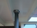 Veranda, Veranda Plaza, Glazen schuifwanden, terrasoverkapping, overkapping, buitenkamer, tuinkamer, Carport houtkachel, lichtstraat, daklicht, balustrade, terrasverwarming, tuin, terras, houten vloer.
