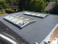Veranda, Veranda Plaza,  terrasoverkapping, overkapping, buitenkamer, tuinkamer, Carport houtkachel, lichtstraat, daklicht, Glazen schuifwanden, balustrade, hekwerk, terrasverwarming, tuin, terras, houten vlondervloer.