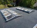Veranda, Veranda Plaza,  terrasoverkapping, overkapping, buitenkamer, tuinkamer, Carport houtkachel, lichtstraat, daklicht, Glazen schuifwanden, balustrade, hekwerk, terrasverwarming, tuin, terras, houten vlondervloer.