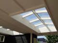 Veranda, Veranda Plaza,  terrasoverkapping, overkapping, buitenkamer, tuinkamer, Carport houtkachel, lichtstraat, daklicht, Glazen schuifwanden, balustrade, hekwerk, terrasverwarming, tuin, terras, houten vlondervloer.