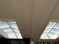 Veranda, Veranda Plaza,  terrasoverkapping, overkapping, buitenkamer, tuinkamer, Carport houtkachel, lichtstraat, daklicht, Glazen schuifwanden, balustrade, hekwerk, terrasverwarming, tuin, terras, houten vlondervloer.
