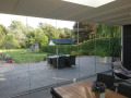 Veranda, Veranda Plaza,  terrasoverkapping, overkapping, buitenkamer, tuinkamer, Carport houtkachel, lichtstraat, daklicht, Glazen schuifwanden, balustrade, hekwerk, terrasverwarming, tuin, terras, houten vlondervloer.