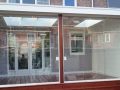 Veranda, Veranda Plaza,  terrasoverkapping, overkapping, buitenkamer, tuinkamer, Carport houtkachel, lichtstraat, daklicht, Glazen schuifwanden, balustrade, hekwerk, terrasverwarming, tuin, terras, houten vlondervloer.
