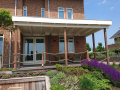 Veranda, Veranda Plaza,  terrasoverkapping, overkapping, buitenkamer, tuinkamer, Carport houtkachel, lichtstraat, daklicht, Glazen schuifwanden, balustrade, hekwerk, terrasverwarming, tuin, terras, houten vlondervloer.