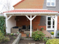Veranda, Veranda Plaza,  terrasoverkapping, overkapping, buitenkamer, tuinkamer, Carport houtkachel, lichtstraat, daklicht, Glazen schuifwanden, balustrade, hekwerk, terrasverwarming, tuin, terras, houten vlondervloer.