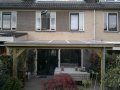 Veranda, Veranda Plaza,  terrasoverkapping, overkapping, buitenkamer, tuinkamer, Carport houtkachel, lichtstraat, daklicht, Glazen schuifwanden, balustrade, hekwerk, terrasverwarming, tuin, terras, houten vlondervloer.