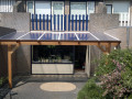 Veranda, Veranda Plaza,  terrasoverkapping, overkapping, buitenkamer, tuinkamer, Carport houtkachel, lichtstraat, daklicht, Glazen schuifwanden, balustrade, hekwerk, terrasverwarming, tuin, terras, houten vlondervloer.