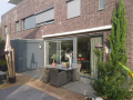 Veranda, Veranda Plaza,  terrasoverkapping, overkapping, buitenkamer, tuinkamer, Carport houtkachel, lichtstraat, daklicht, Glazen schuifwanden, balustrade, hekwerk, terrasverwarming, tuin, terras, houten vlondervloer.