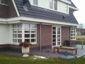 Veranda, Veranda Plaza,  terrasoverkapping, overkapping, buitenkamer, tuinkamer, Carport houtkachel, lichtstraat, daklicht, Glazen schuifwanden, balustrade, hekwerk, terrasverwarming, tuin, terras, houten vlondervloer.
