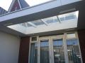 Veranda, Veranda Plaza, terrasoverkapping, overkapping, buitenkamer, tuinkamer, Carport houtkachel, lichtstraat, daklicht, Glazen schuifwanden, balustrade, hekwerk, terrasverwarming, tuin, terras, houten vlondervloer.
