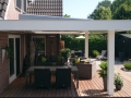 Veranda, Veranda Plaza, terrasoverkapping, overkapping, buitenkamer, tuinkamer, houtkachel, lichtstraat, Glazen schuifwanden, daklicht, balustrade, terrasverwarming, tuin, terras carport, terras, vlonder
