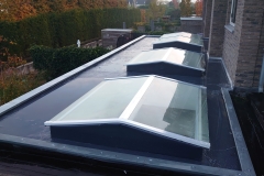 Exclusieve Veranda Terrasoverkapping met 3 Glazen Daklichten van Veranda Plaza in Amstelveen
