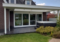 Exclusieve Veranda Terrasoverkapping met Glazen lichtstraat van Veranda Plaza in Amstelveen