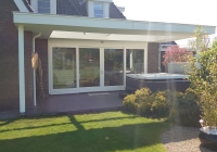 Exclusieve Veranda Terrasoverkapping met Glazen lichtstraat van Veranda Plaza in Amstelveen