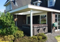 Exclusieve Veranda Terrasoverkapping met Glazen lichtstraat van Veranda Plaza in Amstelveen