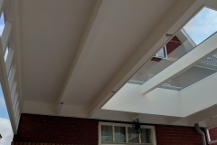 Exclusieve Veranda Terrasoverkapping met Raster en Daklicht van Veranda Plaza in Oegstgeest