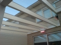Veranda, Veranda Plaza, terrasoverkapping, overkapping, buitenkamer, tuinkamer, houtkachel, lichtstraat, Glazen schuifwanden, daklicht, balustrade, terrasverwarming, tuin, terras carport, terras, vlonder