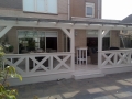 Veranda, Veranda Plaza, terrasoverkapping, overkapping, buitenkamer, tuinkamer, houtkachel, lichtstraat, Glazen schuifwanden, daklicht, balustrade, terrasverwarming, tuin, terras carport, terras, vlonder