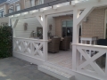 Veranda, Veranda Plaza, terrasoverkapping, overkapping, buitenkamer, tuinkamer, houtkachel, lichtstraat, Glazen schuifwanden, daklicht, balustrade, terrasverwarming, tuin, terras carport, terras, vlonder