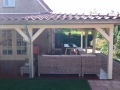 Veranda, Veranda Plaza, terrasoverkapping, overkapping, buitenkamer, tuinkamer, houtkachel, lichtstraat, Glazen schuifwanden, daklicht, balustrade, terrasverwarming, tuin, terras carport, terras, vlonder