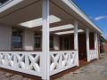 Veranda, Veranda Plaza, terrasoverkapping, overkapping, buitenkamer, tuinkamer, Carport houtkachel, lichtstraat, daklicht, Glazen schuifwanden, balustrade, hekwerk, terrasverwarming, tuin, terras, houten vlondervloer.