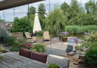 Exclusieve Veranda  Tuinkamer met Glazenschuifwanden van Veranda Plaza in Aalsmeer