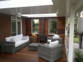 Veranda, Veranda Plaza, terrasoverkapping, overkapping, buitenkamer, tuinkamer, houtkachel, lichtstraat, Glazen schuifwanden, daklicht, balustrade, terrasverwarming, tuin, terras carport, terras, vlonder