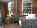 Veranda, Veranda Plaza, terrasoverkapping, overkapping, buitenkamer, tuinkamer, houtkachel, lichtstraat, Glazen schuifwanden, daklicht, balustrade, terrasverwarming, tuin, terras carport, terras, vlonder