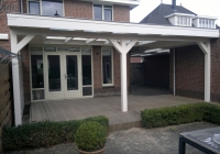 Veranda, Veranda Plaza, terrasoverkapping, overkapping, buitenkamer, tuinkamer, houtkachel, lichtstraat, Glazen schuifwanden, daklicht, balustrade, terrasverwarming, tuin, terras carport, terras, vlonder