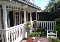 Veranda, Veranda Plaza, terrasoverkapping, overkapping, buitenkamer, tuinkamer, houtkachel, lichtstraat, Glazen schuifwanden, daklicht, balustrade, terrasverwarming, tuin, terras carport, terras, vlonder