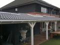 Veranda, Veranda Plaza, terrasoverkapping, overkapping, buitenkamer, tuinkamer, houtkachel, lichtstraat, Glazen schuifwanden, daklicht, balustrade, terrasverwarming, tuin, terras carport, terras, vlonder