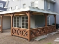 Veranda, Veranda Plaza, terrasoverkapping, overkapping, buitenkamer, tuinkamer, houtkachel, lichtstraat, Glazen schuifwanden, daklicht, balustrade, terrasverwarming, tuin, terras carport, terras, vlonder