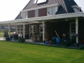 Veranda, Veranda Plaza, terrasoverkapping, overkapping, buitenkamer, tuinkamer, houtkachel, lichtstraat, Glazen schuifwanden, daklicht, balustrade, terrasverwarming, tuin, terras carport, terras, vlonder