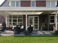 Veranda, Veranda Plaza, terrasoverkapping, overkapping, buitenkamer, tuinkamer, houtkachel, lichtstraat, Glazen schuifwanden, daklicht, balustrade, terrasverwarming, tuin, terras carport, terras, vlonder