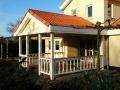 Veranda, Veranda Plaza, terrasoverkapping, overkapping, buitenkamer, tuinkamer, houtkachel, lichtstraat, Glazen schuifwanden, daklicht, balustrade, terrasverwarming, tuin, terras carport, terras, vlonder