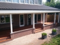 Veranda, Veranda Plaza, terrasoverkapping, overkapping, buitenkamer, tuinkamer, houtkachel, lichtstraat, Glazen schuifwanden, daklicht, balustrade, terrasverwarming, tuin, terras carport, terras, vlonder